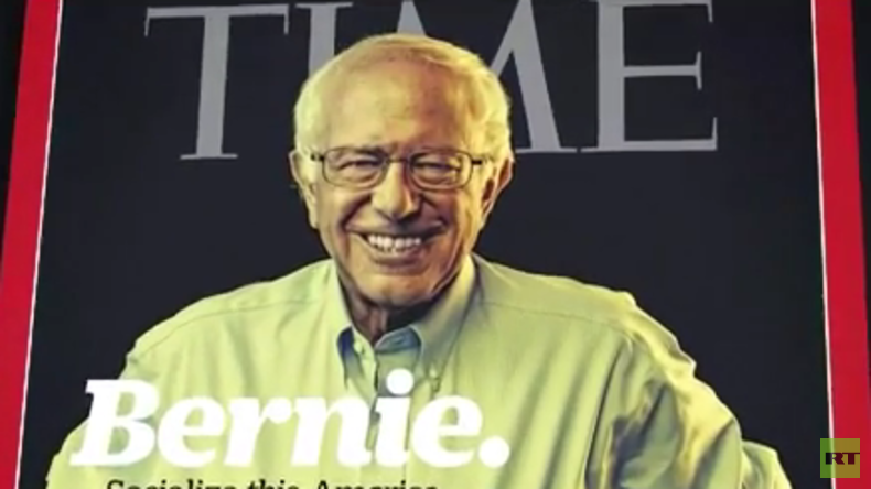 Bernie Sanders zur "Person des Jahres" in Internetumfrage des Time-Magazins gewählt