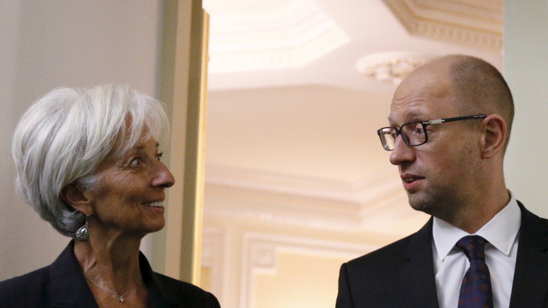 IWF will extra Regelwerk ändern, um der Ukraine neue Kredite gewähren zu können