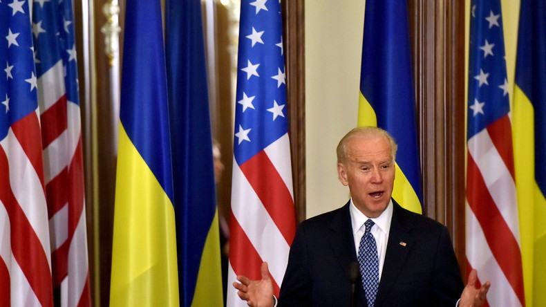Biden ruft Kiew zur Korruptionsbekämpfung auf - Eigener Sohn selbst in Korruptionsskandal verwickelt