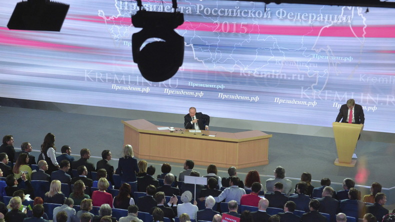 Putins Jahres-Pressekonferenz 2015: Die wichtigsten Aussagen