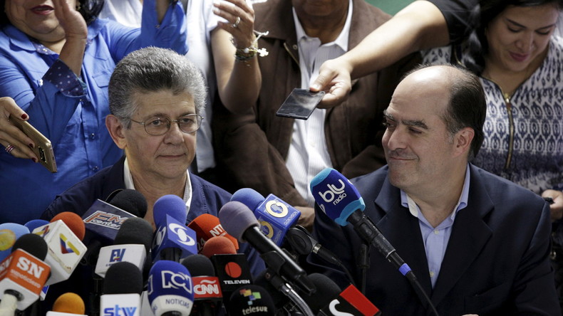 Venezolanische Opposition droht die Regierung zu stürzen