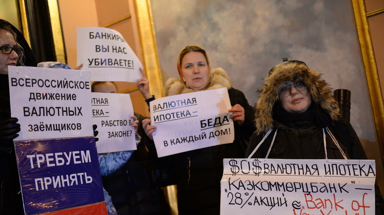 Schulden in Devisen: Für Russlands Bausparer beginnen schwierige Zeiten