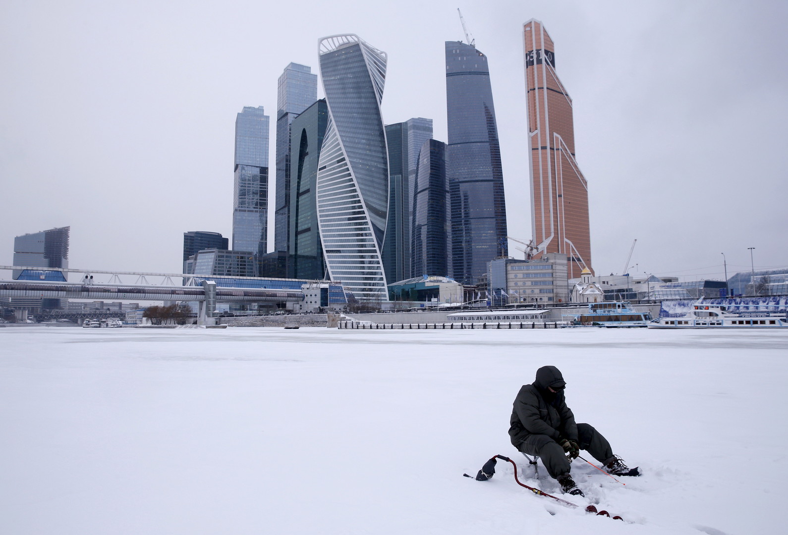 RT Deutsch-Bilderreihe: Väterchen Frost hat Russland fest im Griff