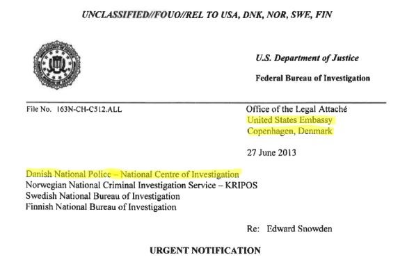 Dänische Journalisten decken weitere US-Pläne zur Festnahme und Verschleppung von Edward Snowden auf