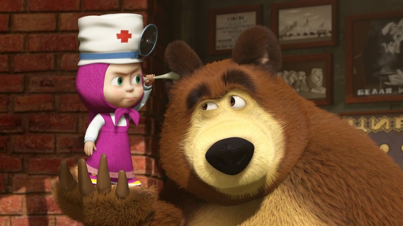 Making-of: Mascha und der Bär