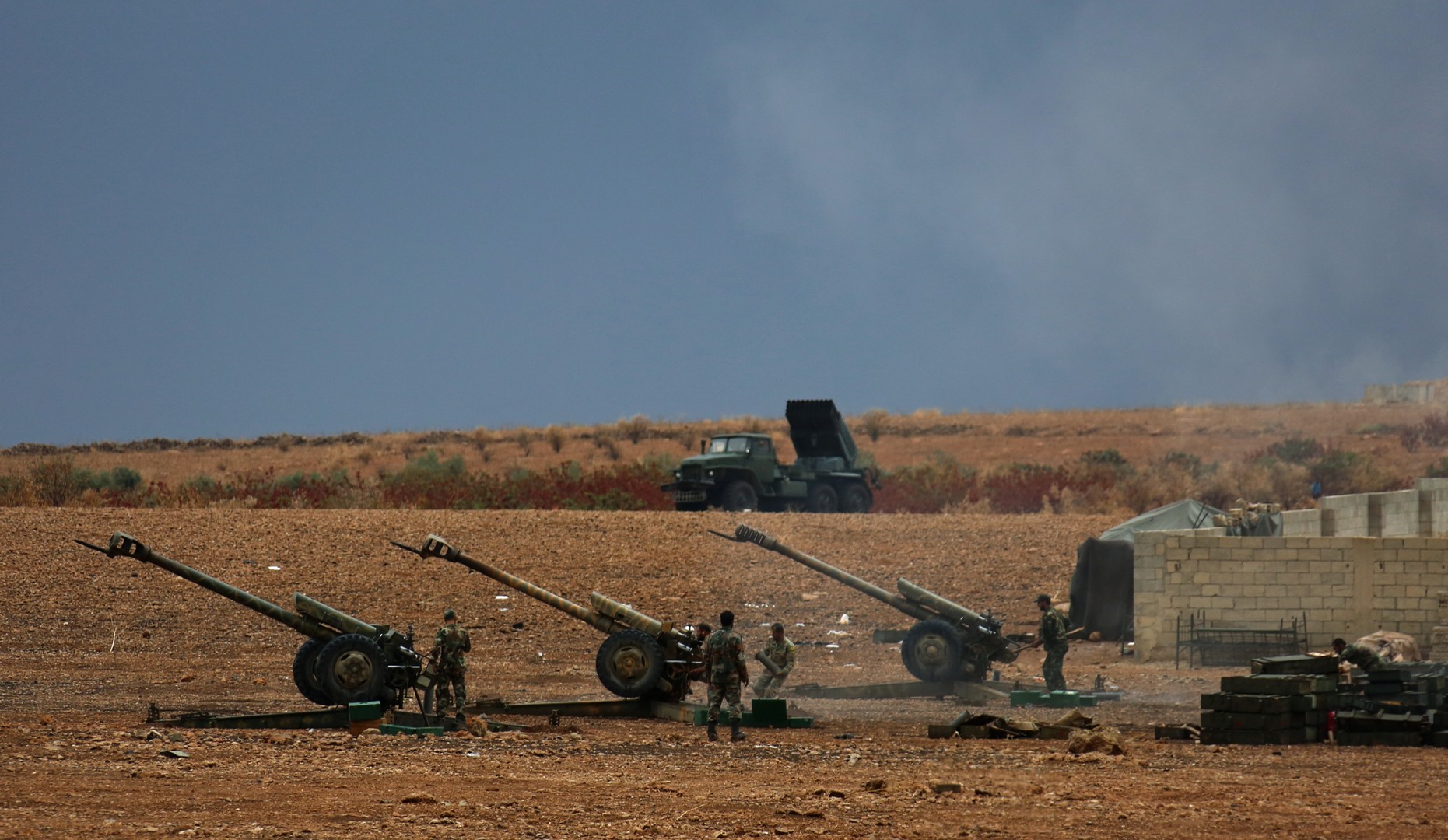 Syrische Armee verbucht weitere Geländegewinne um Hama - Offensive in Nord-Aleppo