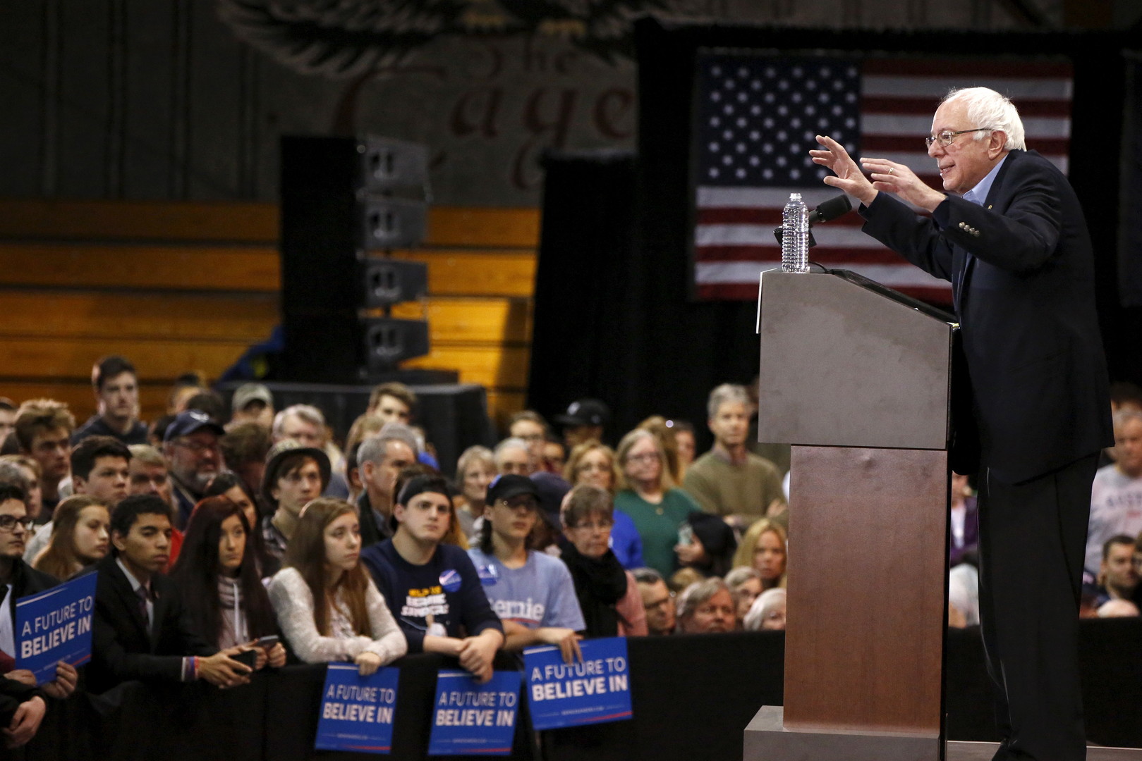 60 Prozent: Bernie Sanders räumt in New Hampshire ab