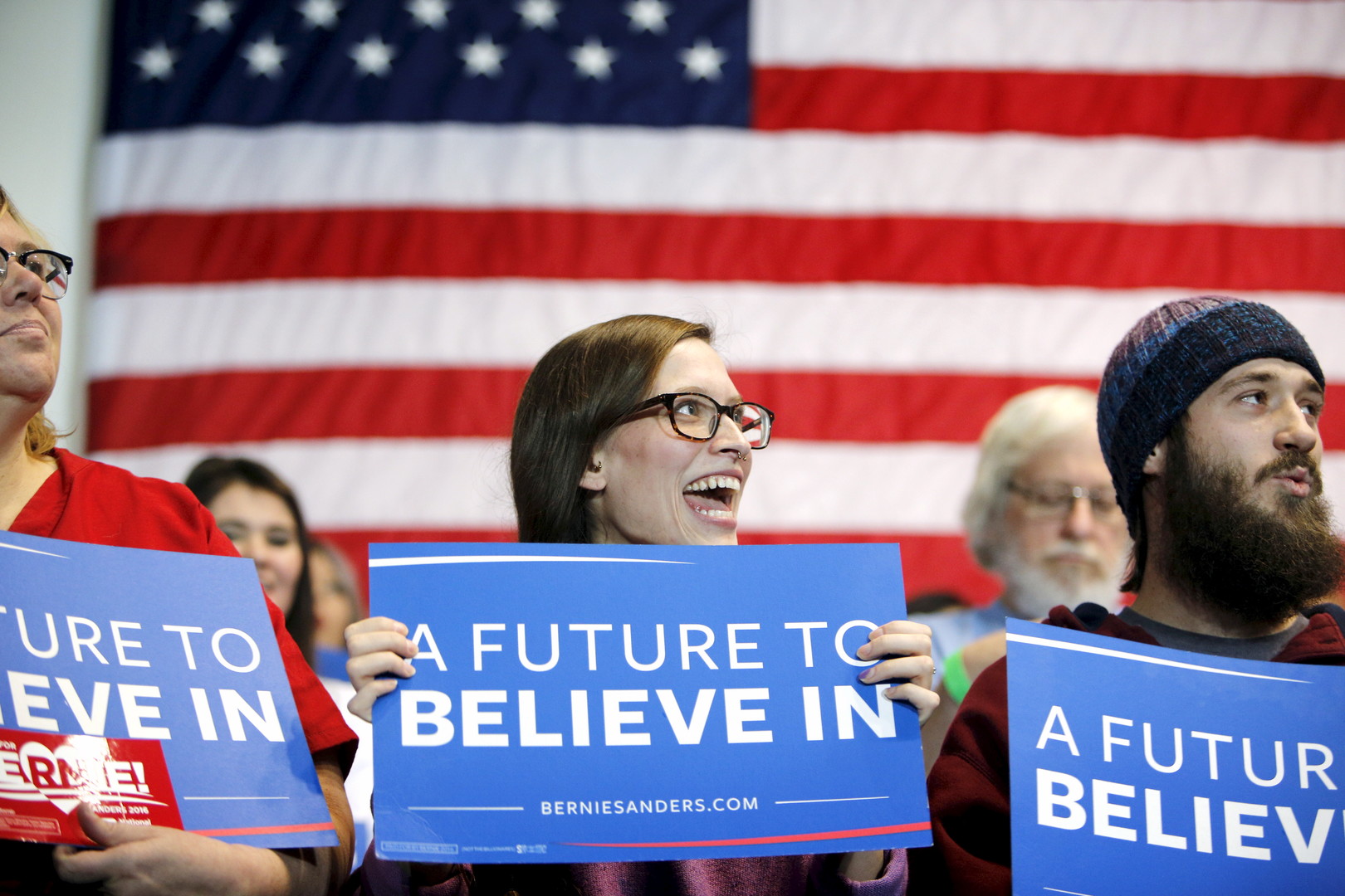 60 Prozent: Bernie Sanders räumt in New Hampshire ab