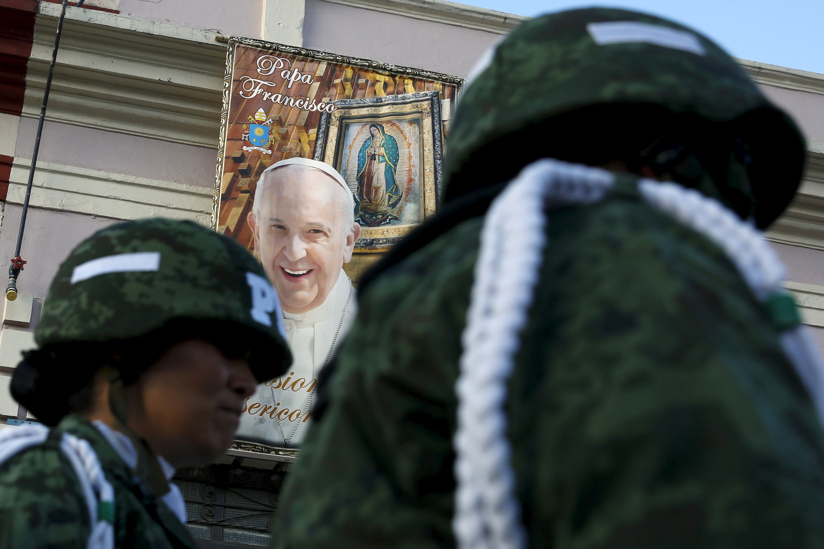Bildergalerie: Papst Franziskus besucht das aufständische Chiapas