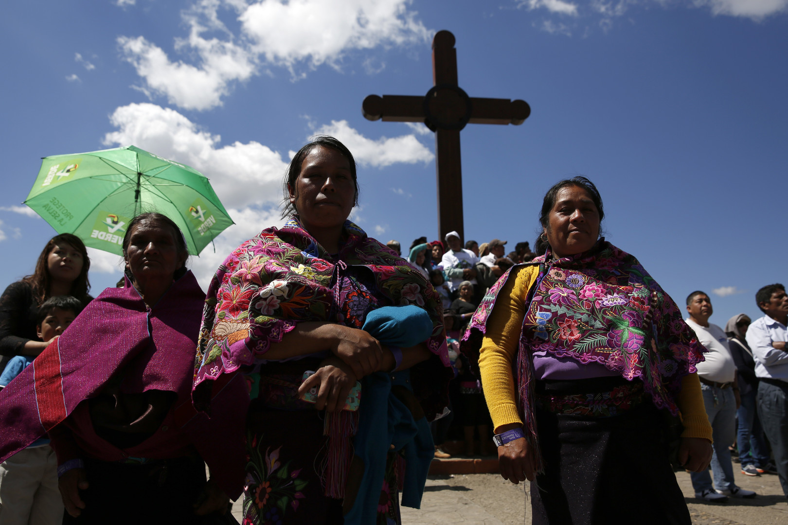 Bildergalerie: Papst Franziskus besucht das aufständische Chiapas