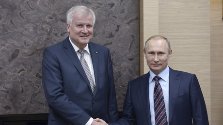 Live: Horst Seehofer in Moskau - Pressekonferenz