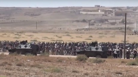 Live von der syrisch-türkischen Grenze - Tausende Flüchtlinge erwartet