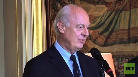 Live: De Mistura zu humanitärem Zugang in Syrien nach Treffen in Genf - Pressekonferenz