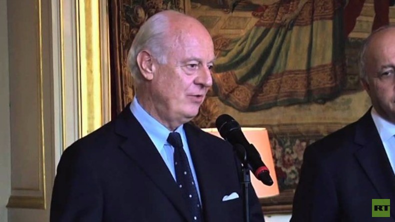 Live: De Mistura nach Task-Force-Treffen für humanitären Zugang in Syrien - Pressekonferenz