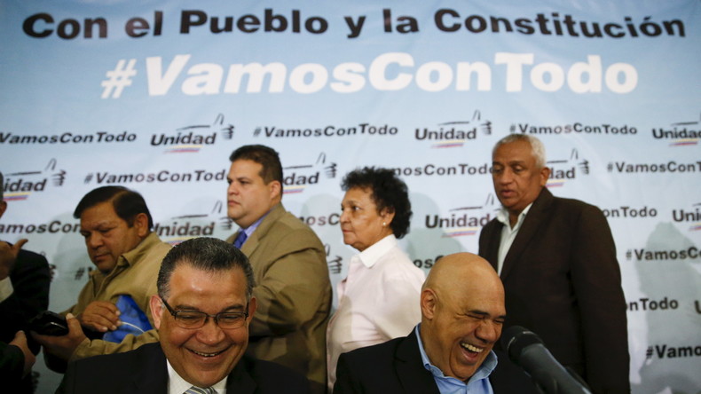 „Venezuelas Rechte will den Weg des Staatstreichs beschreiten, der im Obama-Dekret verbrieft ist"