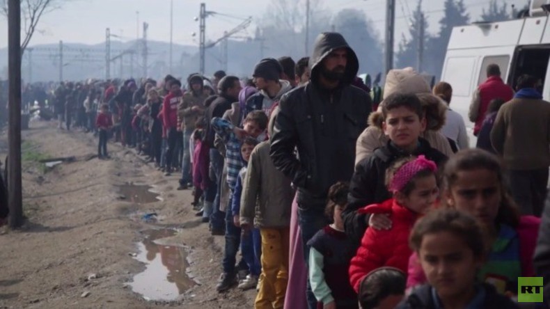 Live aus dem Flüchtlingscamp in Idomeni an der griechisch-mazedonischen Grenze