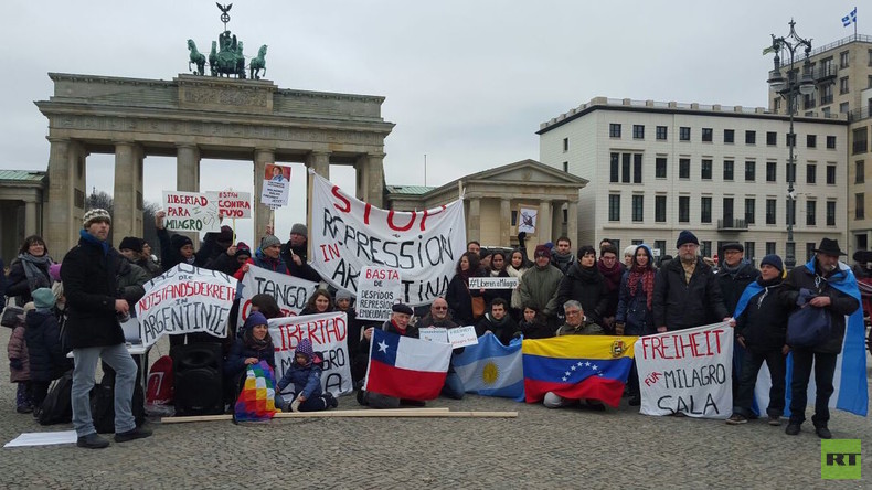 Protest gegen Repressionswelle in Argentinien weitet sich auf Deutschland aus