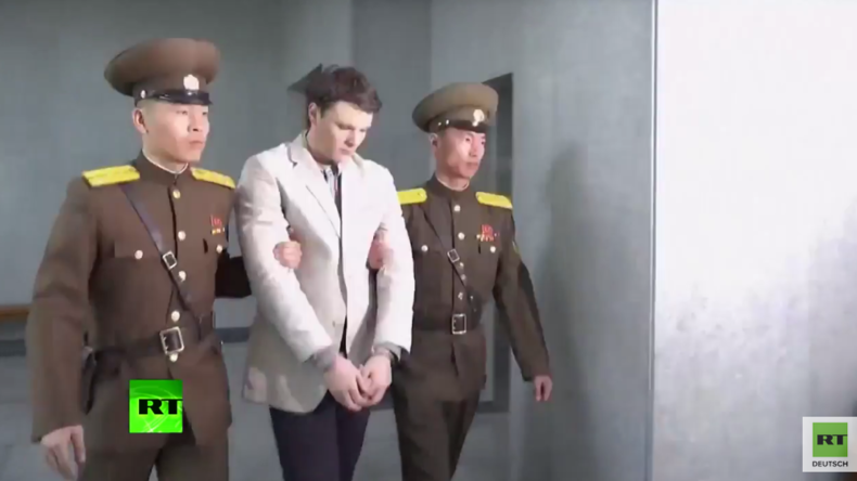 Nordkorea: Gericht verurteilt US-Studenten trotz sehr gefälliger Aussage zu 15 Jahren Strafarbeit