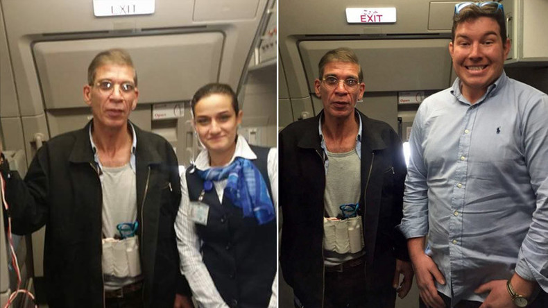 Entführte EgyptAir-Maschine: Passagiere und Crew amüsieren sich mit Geiselnehmer