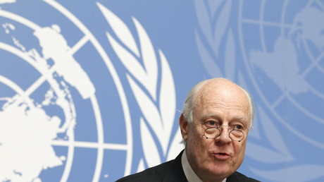 Live: UN-Gesandter für Syrien Mistura gibt Erklärung zu Fortführung der Syrien-Gespräche in Genf ab