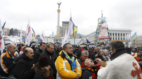   Devoted to supreme authority: Especially the Ukrainian Church associated with the overthrow. 