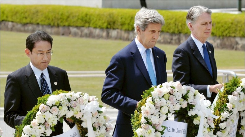 Keine Entschuldigung für Hiroshima bei erstem Besuch eines US-Außenministers am Atombomben-Mahnmal