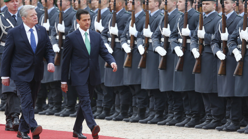 Waffen für den Drogenkrieg: Mexikos Präsident Pena Nieto besucht Berlin