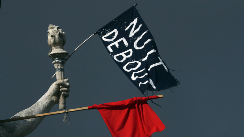 Kundgebungen bei Nacht: Das Protestlager der Bewegung „Nuit debout“ in Paris