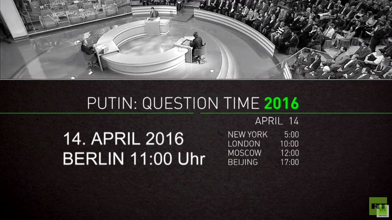 "Heißer Draht" mit Wladmir Putin - Deutsche Übersetzung