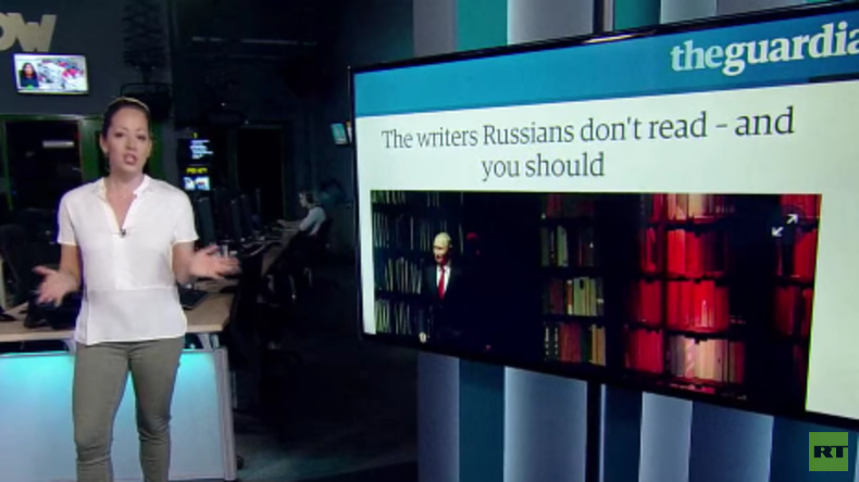 The Guardian: "Russen lesen nur klassische Bücher, um Putin nicht zu verärgern"