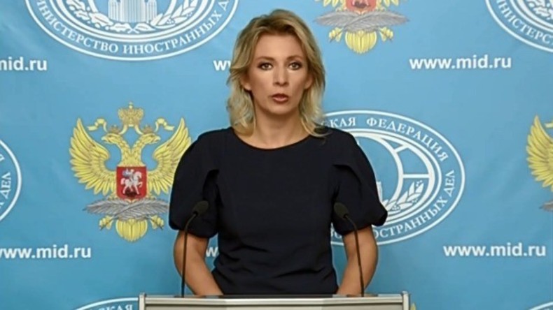 Live: Sprecherin des russischen Außenministeriums gibt wöchentliche Pressekonferenz
