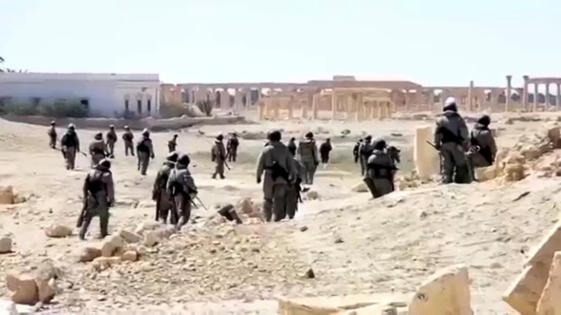 Syrien: Russische Pioniere haben erfolgreich das historische Palmyra von allen Sprengkörpern befreit