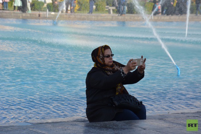 Bildergalerie: Die Iraner im Selfie-Wahn