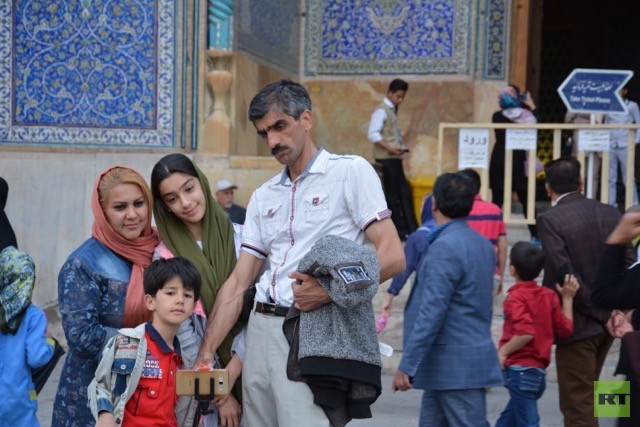 Bildergalerie: Die Iraner im Selfie-Wahn