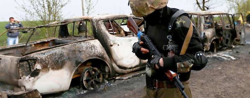 Jaroschs Visitenkarte und der Beginn des Bürgerkriegs in der Ukraine