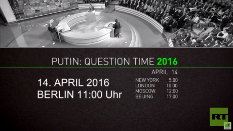 "Heißer Draht" mit Wladmir Putin - Deutsche Übersetzung