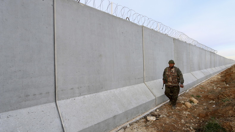 Die neuen Mauern: Türkei baut Selbstschussanlagen auf Mauer zu Syrien