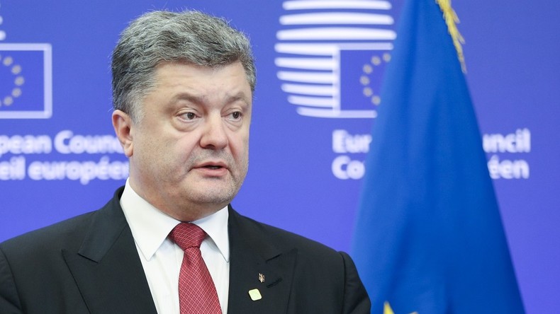 Poroschenko plädiert für Verschärfung der Russland-Sanktionen