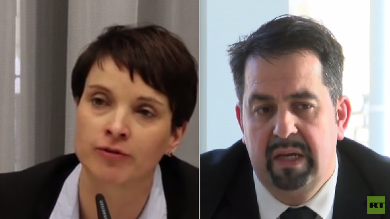 Live: AFD-Vorsitzende Frauke Petry und Chef des Zentralrats der Muslime Mazyek geben Pressekonferenz