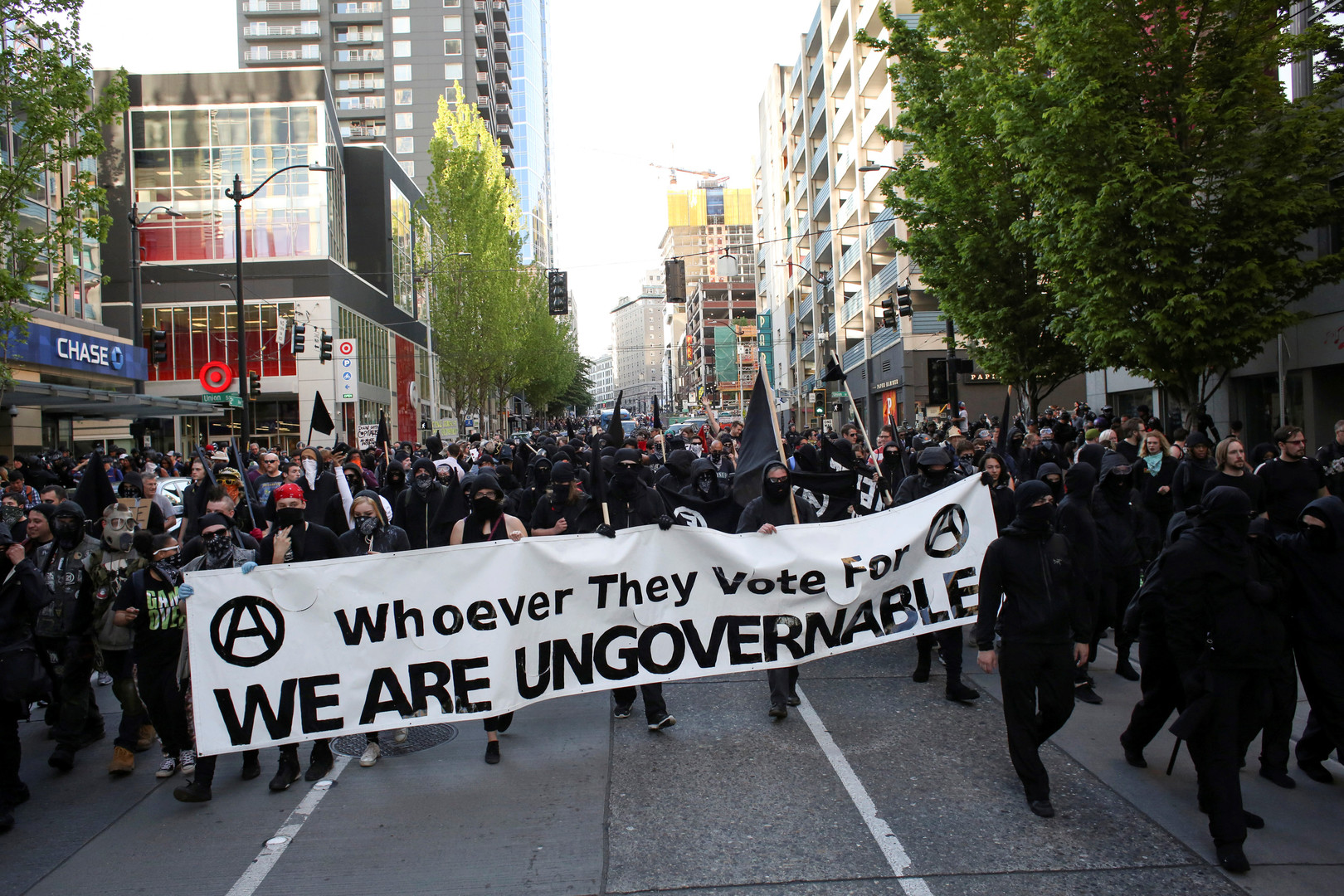 Bildergalerie zum Kampftag 1. Mai: Demonstrationen weltweit