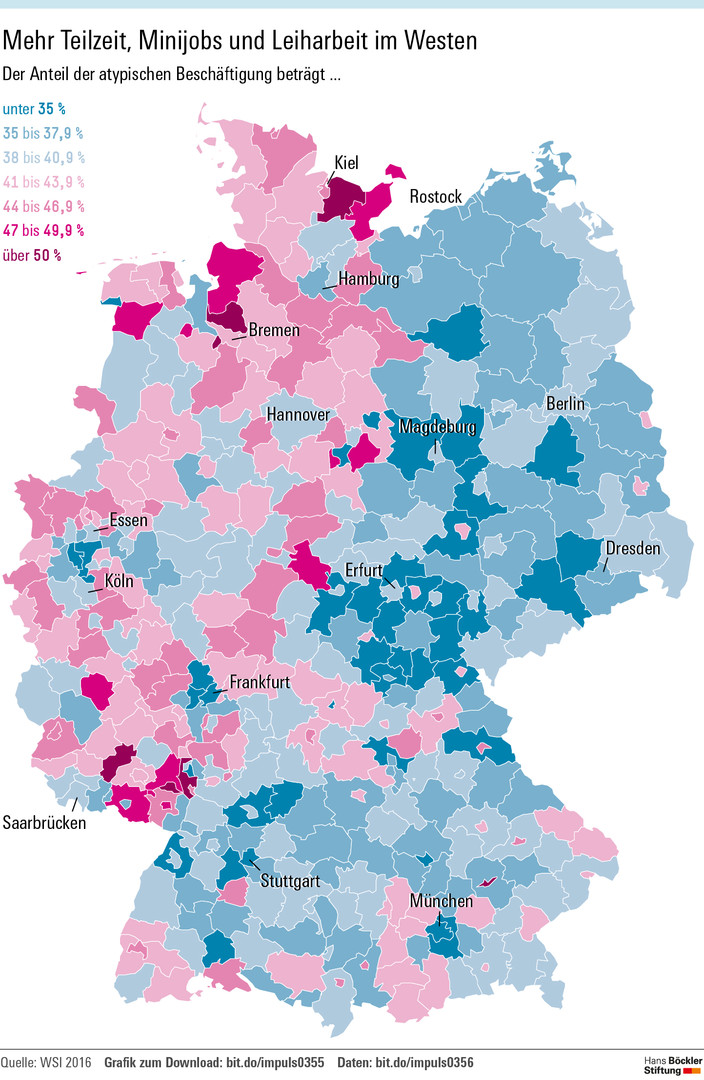 Arbeitslosigkeit und frisierte Statistiken: Atypische Jobs auf dem höchsten Stand seit 13 Jahren
