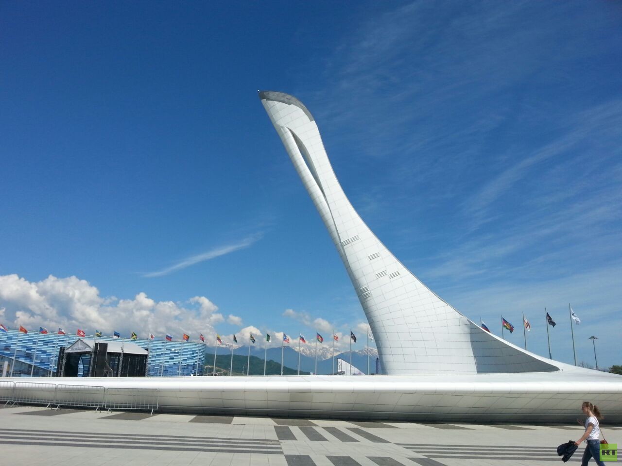 Im Olympischen Park - Deutsche Austauschschülerin berichtet RT von ihrem Leben in Russland
