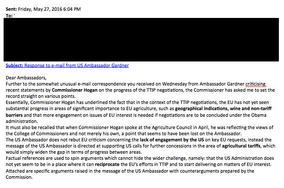 Ärger hinter den Kulissen: Geleakte E-Mail zeigt Zerwürfnis zwischen USA und EU bei TTIP