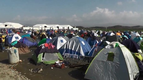 LIVE: Proteste in Idomeni gegen Lagerräumung