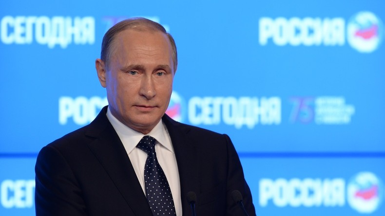 Wladimir Putins Ansprache auf dem internationalen Medienforum "Abschied vom Mainstream"