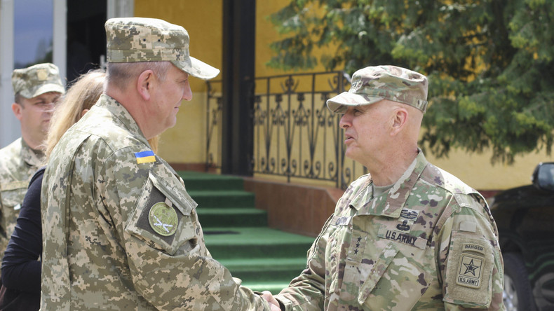 NATO kündigt "militärische Maßnahmen für wirksamere Sicherheitsstrukturen" in der Ukraine an