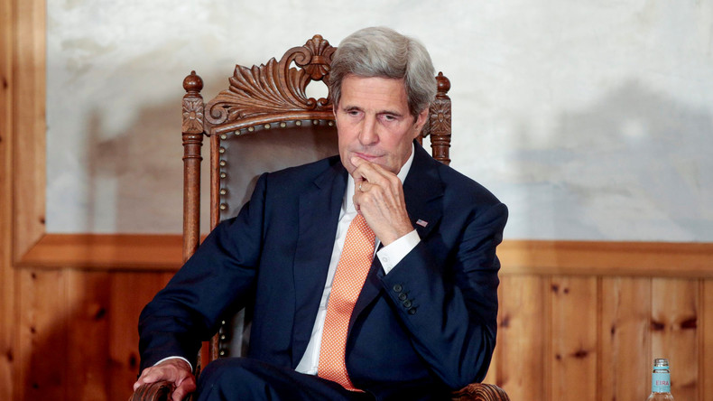 Kerry zum Aufruf von US-Diplomaten, die Angriff auf Assad-Truppen fordern: "Sehr gut!"