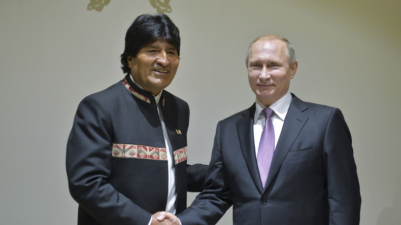 Boliviens Präsident Morales lädt russischen Staatschef Putin zu Gasforum ein