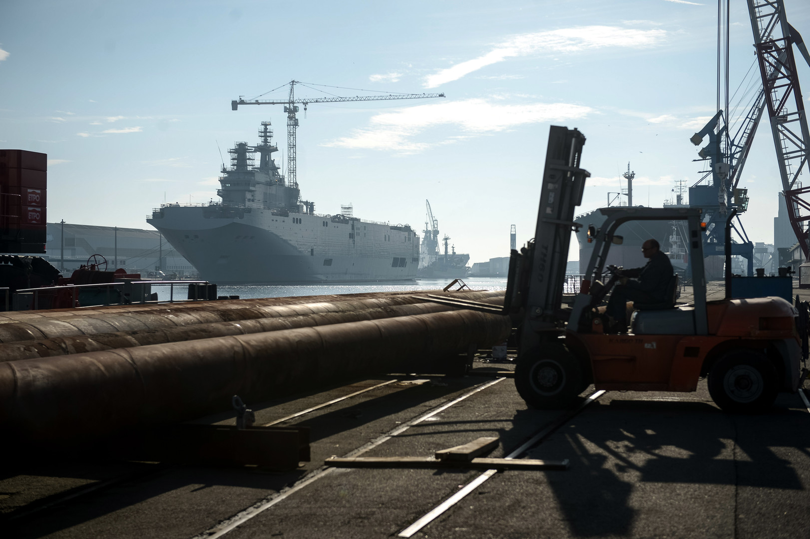 Frankreich übergibt am 2. Juni einst für Russland produzierten Hubschrauberträger Mistral an Ägypten