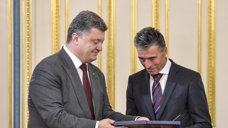 Ex-NATO-Generalsekretär Rasmussen empfiehlt Poroschenko „Schnellsieg-Strategie“
